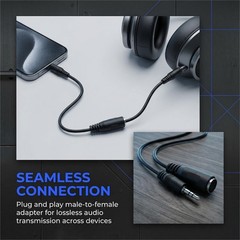 2 Pack of TypeA MIDI to 3.5mm Adapter Cable, MIDI Female to 3.5mm Male Cable,…