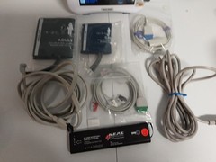 GE Dash 3000 Nellcor sp02 and soft 7.2 with 2 IBP , 90 DAYS FREE RETURN
