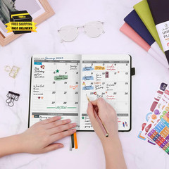 Undated Planner Weekly and Monthly Productivity Daily Planners Agenda Calendar t