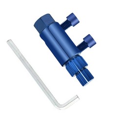 Pipe Thread Extractor compatible with wrenches due to its hexagonal design