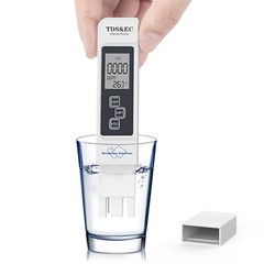 PH Meter, TDS&EC PPM Meter Water Tester for Household Drinking,Pool and Aquarium