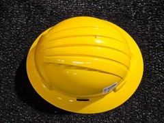 Pip 280-EV6161V-20 Hard Hat, HDPE, 6 Point Ratchet, Type 1, Class C, Yellow