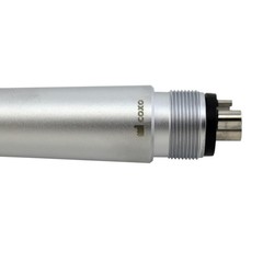 COXO Dental High Speed Handpiece 4 Hole Air Turbine CX207-W 3 Spray Push Button
