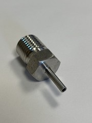 Parker Tube Fitting Stainless Steel 2MA4N-316 1/8” Tube To 1/4” MNPT