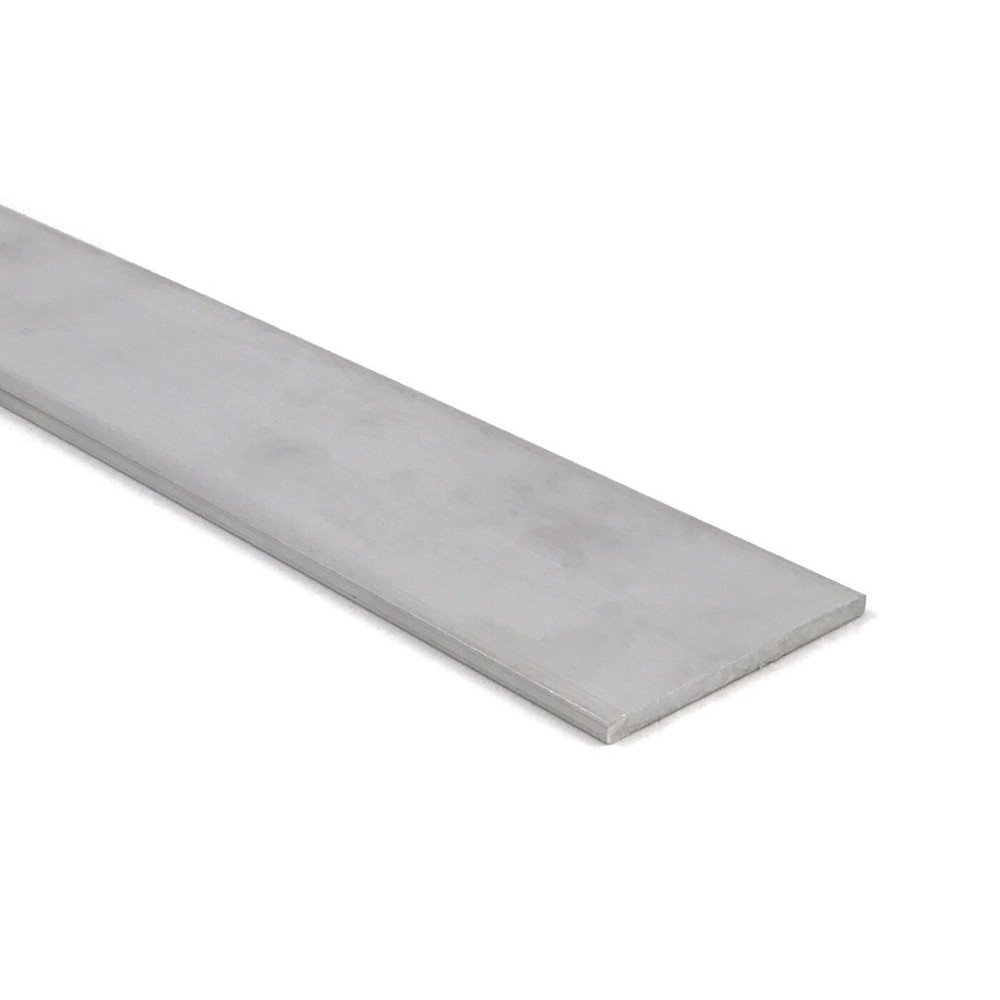 1/8″ x 2-1/2″ Aluminum Flat Bar, 6061 Plate, 24 Inch Length, T6511 Mill Stock
