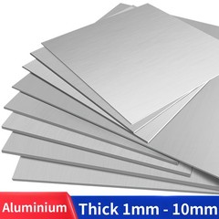 Aluminium Sheet Flat Plate 1mm 2mm 3mm 4mm 5mm 8mm 10mm Thick Grades 1060
