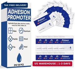 Adhesion Promoter (20 Pack) – Pre-Saturated Single-Use Applicators for Plastic,