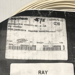 263 ‘ Raychem Hook Up Wire Silver Coated Copper 20 AWG