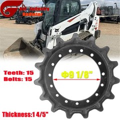 15 Teeth Drive Sprocket For Bobcat T450/T590/T595 Compact Track Loaders 15 bolt