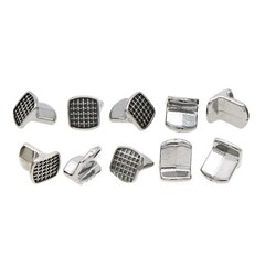 20Pcs Dental Orthodontic MIM Bite Turbos Tongue Tamers Monoblock Bondable Hinge