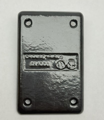 Ocal DS100G-G, Box Cover Coated FS/FD Aluminum DS100G Gray