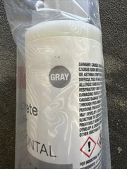 3M 96596 Concrete Repair Compound, Cartridge, Gray, Concrete Repair Horizontal