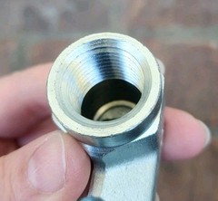 PARKER 1/2 FNPT Alloy Steel Female Pipe Fitting Elbow 1/2 1 DO-S & Port 90°