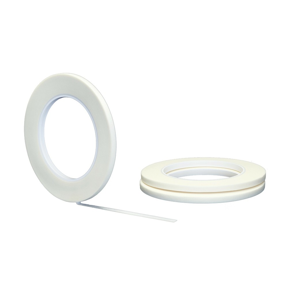3 pack 1/4″ .25 inch x 60yd (6mm x 55m) Thin STIKK White Painters Masking Tape