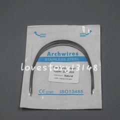 1 Pack Stainless Steel Dental Rectangular Ortho Arch Wires Square/Ovoid/Natural