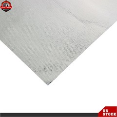 24In × 12In × 0.04In Adhesive Backed Aluminized Heat Barrier New