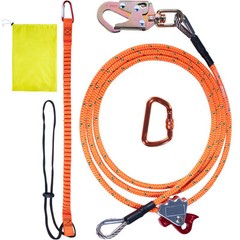 VEVOR Steel Core flipline 1/2″ x 8′ Arborist Flipline for Tree Climbing