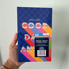 Jot 2026-2027 Large Weekly Planner Agenda “Good Day Ahh” Paperboard Cover