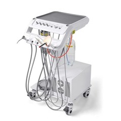 Portable Dental Unit System Air Compressor Powerful Suction Scaler Lamp Light
