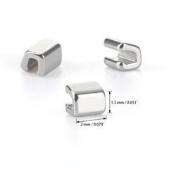 10 Types Dental Orthodontic Crimpable Hook Stops/Short/Long/Left/Right 10pcs/pk