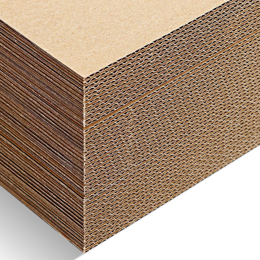 100 pieces 5″ x 7″ Corrugated 2 mm Cardboard Sheets for Mailers Flat Pack Insert