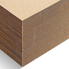 100 pieces 5″ x 7″ Corrugated 2 mm Cardboard Sheets for Mailers Flat Pack Insert