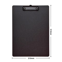 A4 Clipboard Folder with Storage Writing Pad Memo Organizer School Office