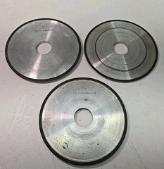 Lot of 3-DPI Diamond 6 “x 1.25” Type 12-Dish Diamond Grinding Wheel-USA-BB