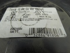 Southwire 100 ft 10-awg Stranded White CU Thhn Wire For Electrical Applications