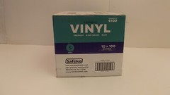 SAFEKO Vinyl Exam Grade Gloves Blue Latex Free 1 Case 10 Boxes 1000 Gloves SMALL
