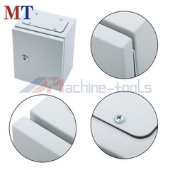Carbon Steel Electrical Enclosure Box 10″ x 8″ x 6” IP65 Waterproof NEMA 4X