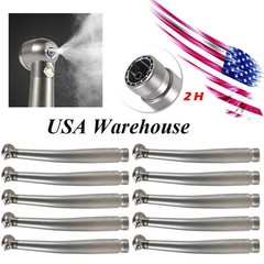 10 Estilo NSK Dental Pieza mano LED de alta velocidad Pana MAX EK LED 2Hole USA