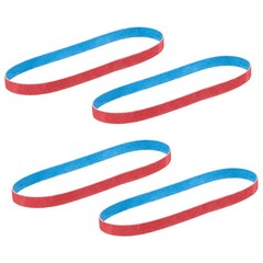 Milwaukee 48-80-9000 1/2 x 18 Bandfile Sanding Belts 4-Pack 40-120 Grit