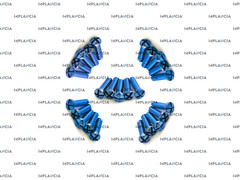 Maxillofacial Titanium Self-Tapping Screws Set 100 Pcs Assorted Sizes 5mm–14mm