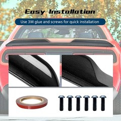 Carbon Fiber Demon Style Rear Spoiler Wing for 2008-2017 Dodge Challenger Coupe