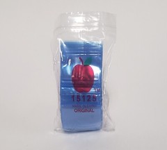 Apple Mini Zip Resealable Bags 1.5″ x 1.25″ Blue Baggies 15125 1000ct. NEW