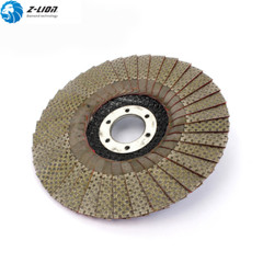 1PC 5 Inch Electroplated Diamond Polishing Pad Flap Sanding Grinding Wheel Discs