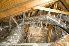 500sqft SOLID Vapor Barrier White / FOIL CRAWLSPACE ENCAPSULATION 48inch WIDE