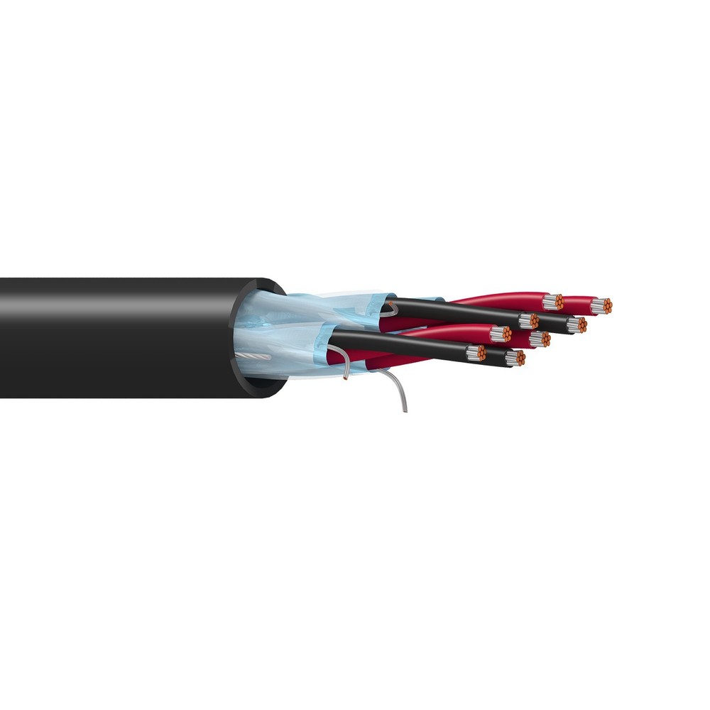 Belden 9330 22 AWG 4 Pair Shielded PLTC Instrumentation Cable PVC Jacket 300V