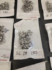 Molar Bands. Dental, Stainless, Various Sizes- 400+ Count (Z4)