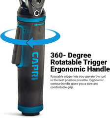 3/8 In. Flex-Head Air Angle Impact Wrench, 220 Ft. Lbs.