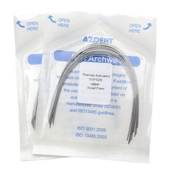 5 X Orthodontic Dental Arch wires Thermal Activated Niti Rectangular All Sizes