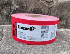 Empire Level 76-0604 500’x3″ Reinforced Construction Grade DANGER/PELIGRO – Tape