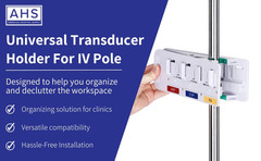AHS Transducer Clip | Universal Transducer Holder for up to 6 Transducers