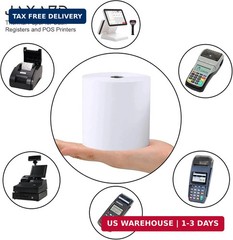 Jayard 2-1/4″ X 85′ Thermal Paper Rolls for Credit Card -2.25 x 85 ft Thermal Pa