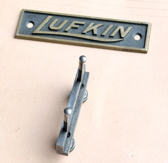 Vintage The Lufkin Rule Co. No. 8 Steel Rule Attachment Clamp. Made in the USA!