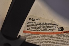 MSA V-Gard Hard Hat White ANSI Z89.1 Type I Class E Ratchet Made in USA Helmet