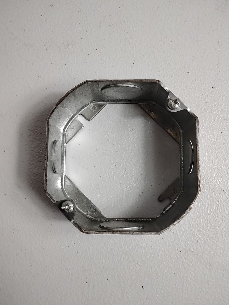 Steel City 55151-1/2-3/4 Octagon Box Extension Ring 4 x 1-1/2 Inch