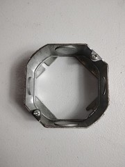 Steel City 55151-1/2-3/4 Octagon Box Extension Ring 4 x 1-1/2 Inch