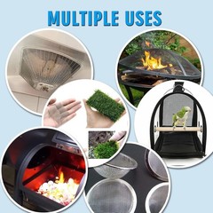 All-Purpose 304 Stainless Steel Mesh Screen 11.8″x8.2″ – Ideal for DIY Projects